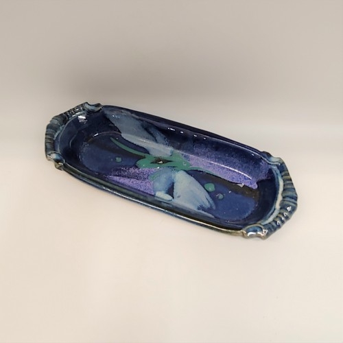 #220510 Baking Dish Oval Cobalt Blue $12 at Hunter Wolff Gallery
